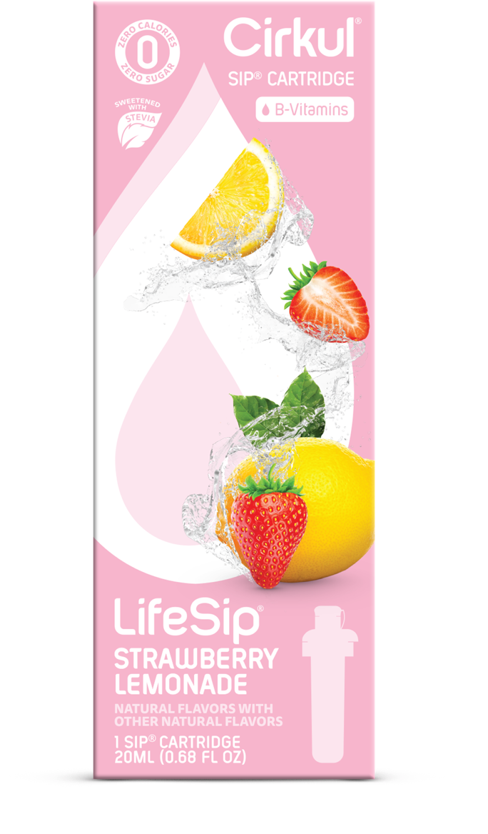 LifeSip Strawberry Lemonade (Stevia)